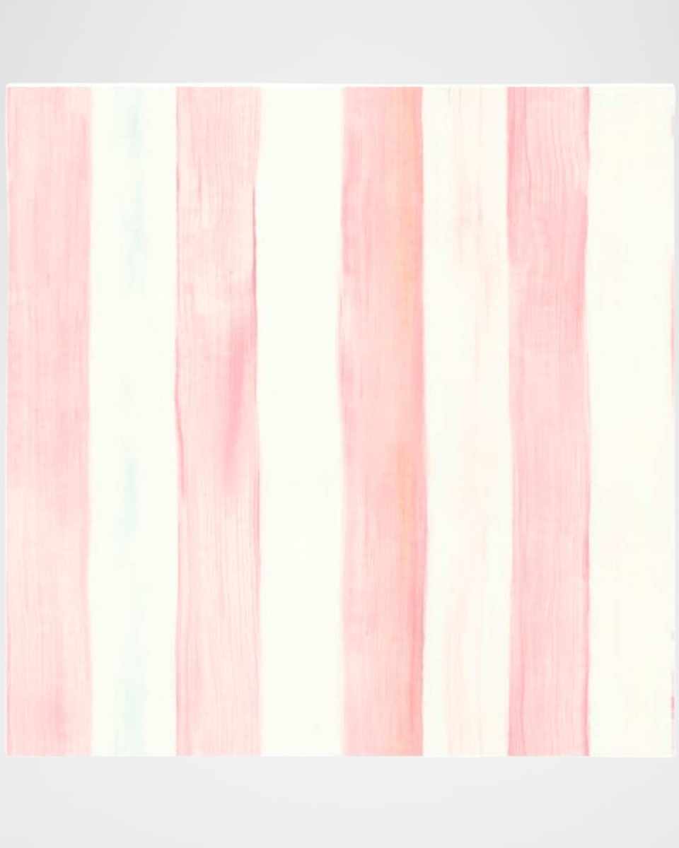 Rosy Check Wallpaper, 20.5" x 32.8'